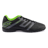 Zapato De Baby Fútbol Juvenil Lotto - Maestro Tf Gris Verde