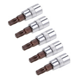 Dados Con Puntas De Acero 1/4 38mm Cr-v Drive T30 Torx S2