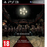 Resident Evil Remake Hd Remaster Ps3 Especial Japonesa 