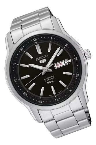 Reloj Seiko 5 Automatico 21 Jewels Calendario 50mts Snkp11