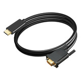 Cable Usb Tipo C A Vga Adaptador 1080p Plug And Play Para