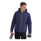 Campera Importada Hombre Inflable Azul. Bravo J. T. S - 4xl