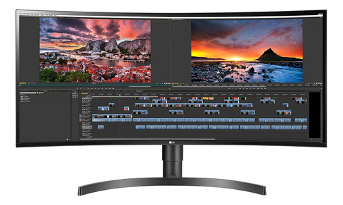 Monitor LG Ultrawide 34  Curvo 34wn80c Negro