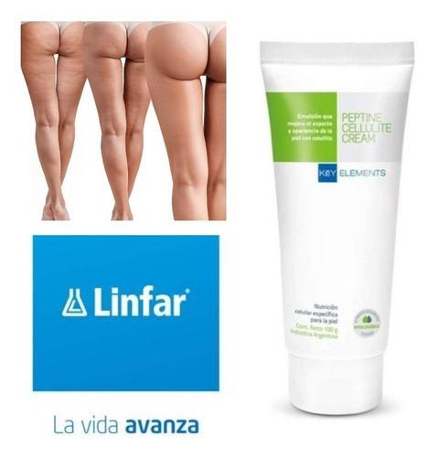 Peptine Cellulite Crema × 100 G Peptonas Celulitis Linfar