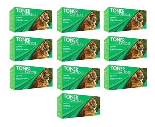 Pack 10 Pzas Toner Genérico Tigre 85a 36a 35a P1005 1102w