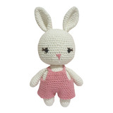 Conejita Peluche - Conejo De Apego - Crochet Amigurumi