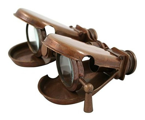 Binocular - Historical Emporium Articulated Folding Brass Bi