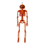 Esqueleto De Calavera Tridimensional De Calabaza Halloween