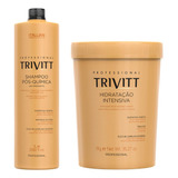 Trivitt Kit Shampoo 1l + Hidratação Intensiva 1kg- Itallian