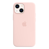 Funda Apple Para iPhone 13 Mini, Magsafe Silicona Chalk Pink