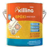 Tinta Epóxi Multisuperficie Pisos E Azulejos 3,6l Killing