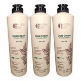 3 Piezas Dual Cream 300 Ml Nbc Crema Para Peinar Para Rizos