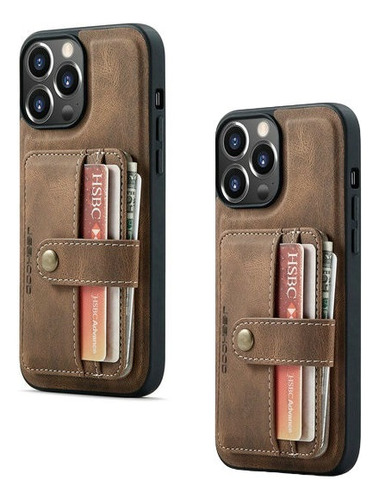 2×funda Protectora For iPhone Carcasa Celular Case Cartera