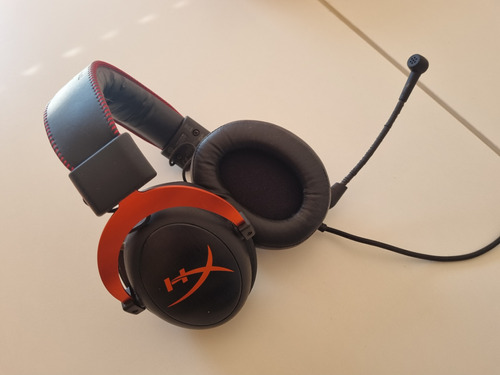 Auriculares Gamer Hyperx Cloud 2 Red 7.1 Con Micrófono