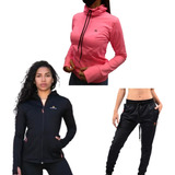 Conjunto Mujer! Campera + Buzo + Pantalon - Todo Lycra