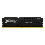 Memoria Ram Fury Beast Ddr5 Gamer Color Negro 32gb Kingston