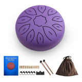 Tambor Hueco Con Instrumentos Clave Para Meditación, Tambor