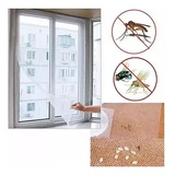 Pack 2 Mallas Cortinas Ventana Antimosquitos 1.5m, 130x150cm