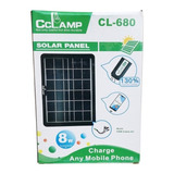 Cargador Panel Solar Multiproposito Portatil 8w Con Cable