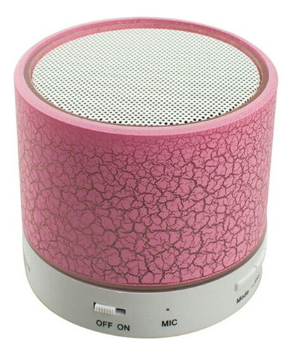 Parlante Bluetooth Portatil Celular Mini Luces Led Usb Fm