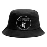 Gorro Bucket Hat Logo 5 Seconds Of Summer Estampado