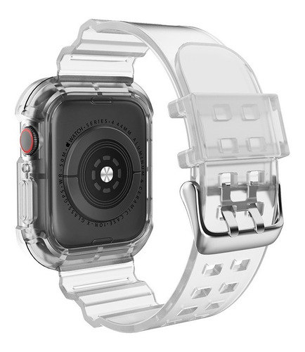 Correa Case Para Apple Watch Serie 7 6 5 4 3 2 1 Silicon