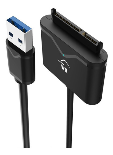  Cabo Usb 3.0 Adaptador Leitor De Hd/ Ssd 2.5 E 3.5 Polegadas Sata | Para Hd 3.5   É Preciso Fonte 12v - Não Acompanha!!