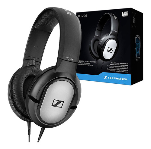 Auriculares Sennheiser Hd 206 Cerrados Vincha Estudio Dj Pro