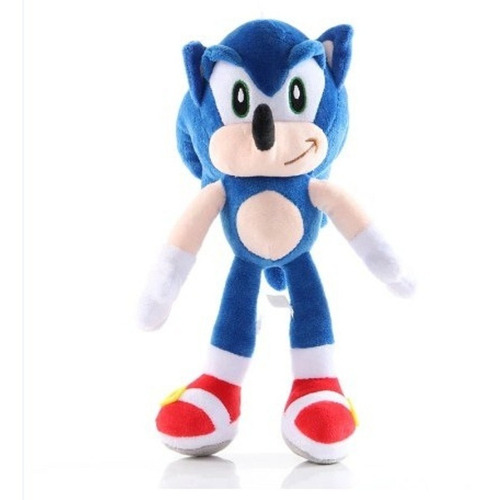 Peluche Sonic The Hedgehog - 30cm Aprox - Excelente Calidad