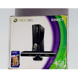 Xbox 360 Sin Chip, 4gb Con Kinect, 2 Controles, 2 Juegos