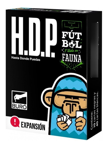 Juego De Cartas Hdp: Fútbol Expansión Buró Previa