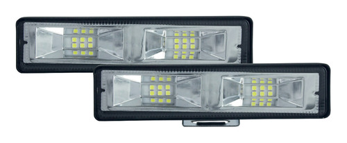 Set De Faros Tipo Barra Tunelight 12 Leds Auto/4x4/moto 48w