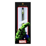 Caneta Cross Click Esfero Marvel Hulk At0622s-127 Fte