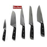 Set Completo 5 Cuchillas Boker Arbolito Forge Forjado Chef