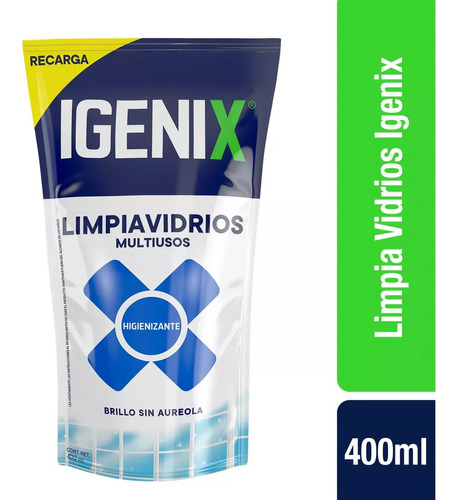 Limpia Vidrios Multiuso D/p Igenix 400ml