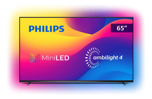 Philips Smart Tv 65  Miniled 4k 120hz Ambilight 4 Android Tv