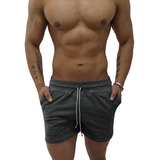 Short Para Hombre, Deportivo, Corte Ajustado.