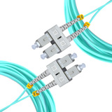 Cable De Conexin De Fibra | Sc A Sc Multimodo Duplex Om3 50/