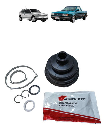 Kit Completo Fuelle Homocinetica Vw Senda/gol (todos)