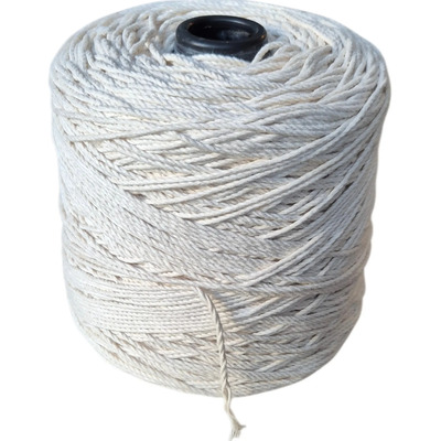 Hilo De Algodón Crudo Torcido Piola Bobina 1kg 2mm 564m | MercadoLibre