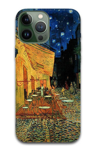Funda Cel Van Gogh Terraza Para iPhone Todos