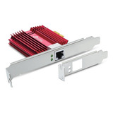 Adaptador De Red Ethernet Tp-link Tx401, 10 Gigabit Pcie 3.0