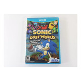 Sonic Lost World - Nintendo Wii U - Original Americano