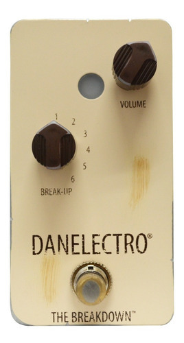 Danelectro Billionaire Br-1 Pedal Overdrive Booster Guitarra Color Relic