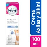 Veet Crema Depilatoria Axila Y Bikini Piel Sensible 100 Ml