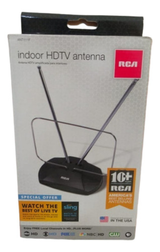  Antena Interna Digital Hd Rca - Pronta Entrega