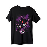 Remera Gastly Haunter Gengar Pokemon Anime Manga Bufu