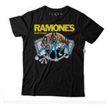 Remera Ramones Varios Modelos 100% Algodon Premium Icaro 