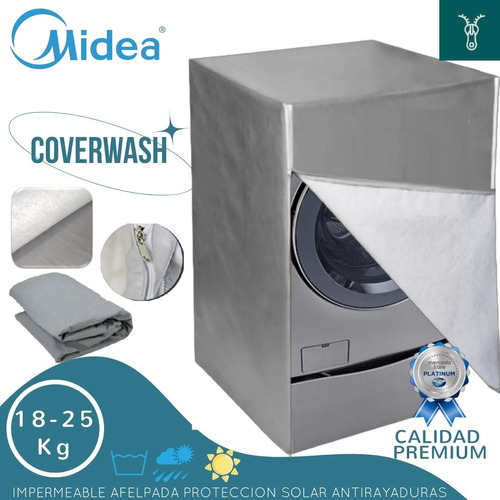 Funda Lavadora Whirlpool Frontal Im 18-25kg Pedestal Cierre