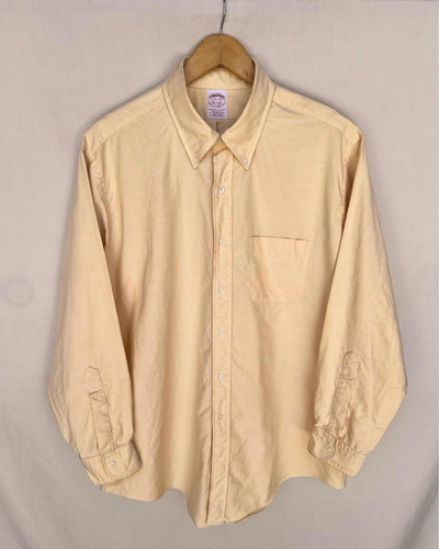 Camisa Brooks Brothers Amarilla Lisa